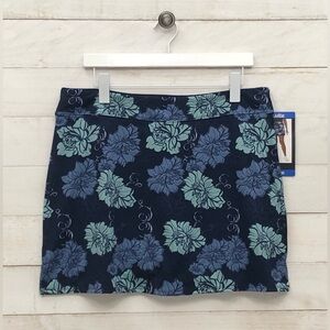 Tranquility by Colorado Clothing Wm's Skort • Sz L • Peony Periwinkle • NWT